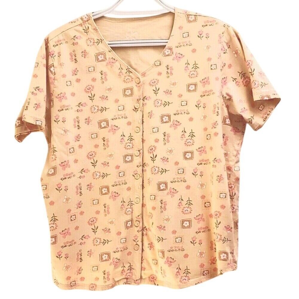 Relaxed Fit Short Sleeve Top